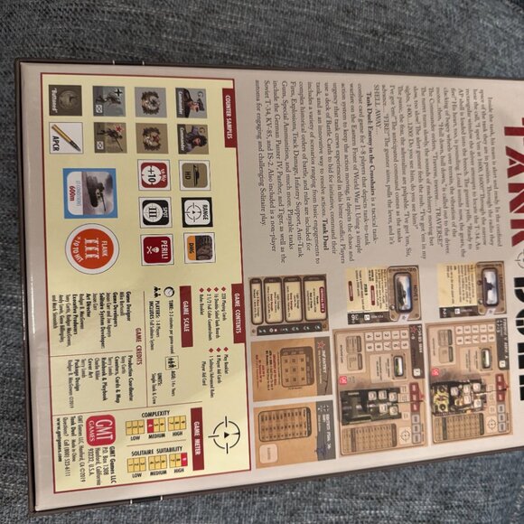 Tank Duel: Enemy in the Crosshairs (punched) Fox in the Box, GMT Games - Picture 6 of 12